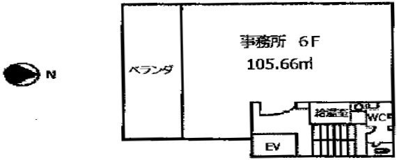 ミツヤ第5ビル6F 間取り図