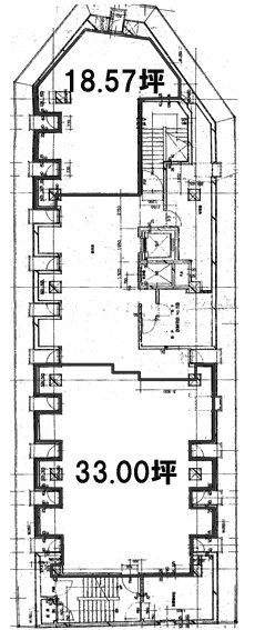 赤坂フローラルプラザ5F 間取り図