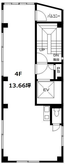 TSUKASAビル4F 間取り図