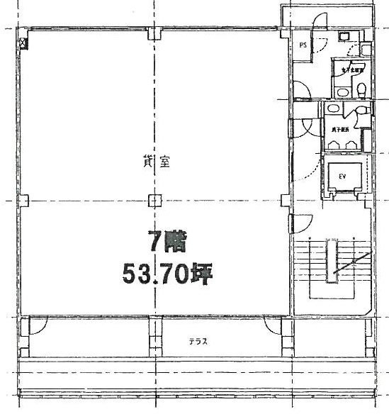 銀昭ビル7F 間取り図