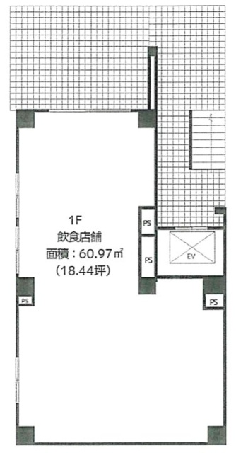 富士山ビル1F 間取り図