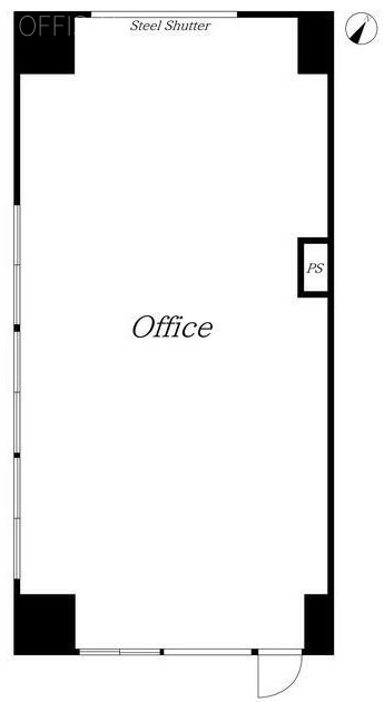 サンビューハイツ新宿1F 間取り図