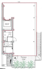 ESCALIER麹町5F 間取り図