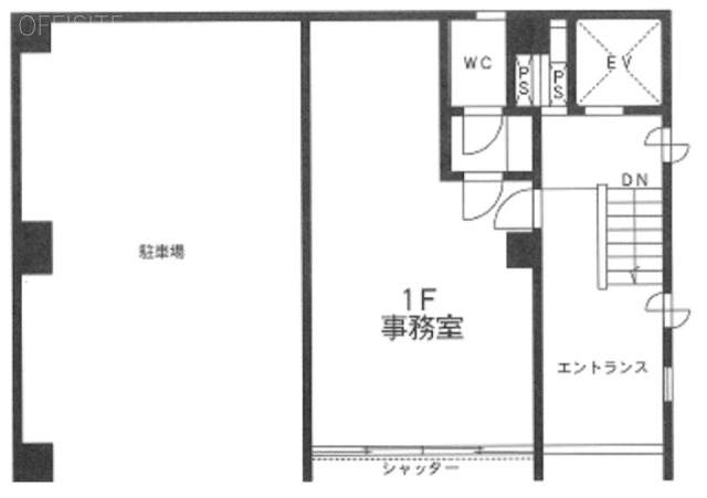 井場ビル1F 間取り図