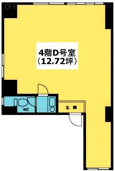 二葉ビルD 間取り図