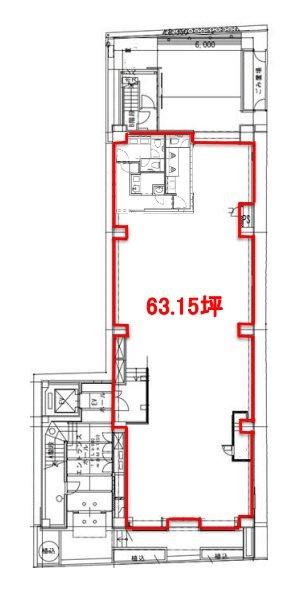 井門九段北ビル1F 間取り図