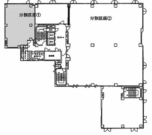 MSC芝大門ビル2F 間取り図