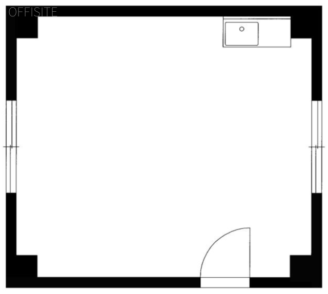 高野ビルB 間取り図