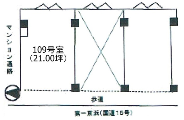 大森パークハイツ109 間取り図