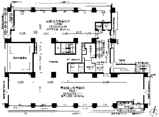 ザ・パークハウス市ヶ谷分割① 間取り図