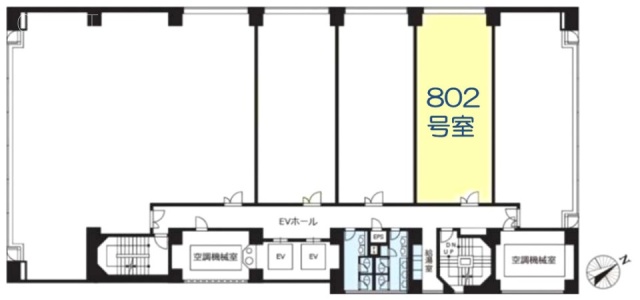 ICON関内802 間取り図