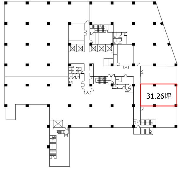 松戸ビル2F 間取り図