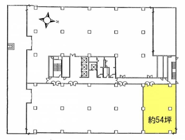 ウノサワ東急ビル502 間取り図