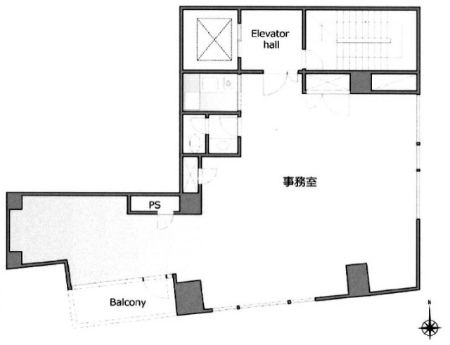 アイデアルビル6F 間取り図