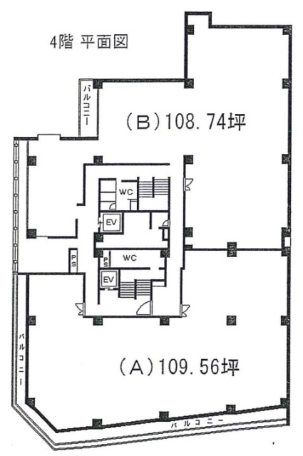 三慶ビルB 間取り図