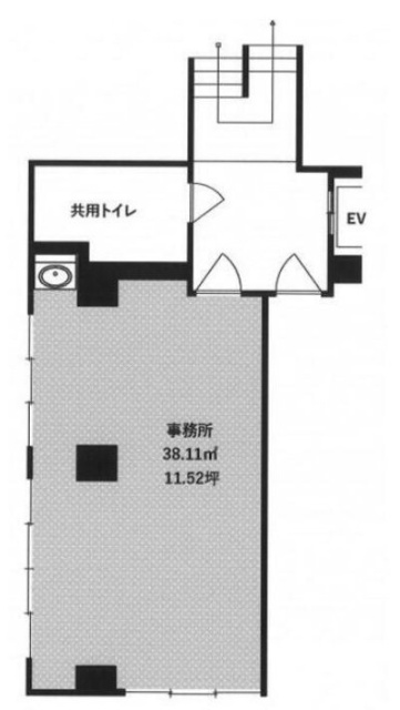 第1・第2村嶋ビル403 間取り図