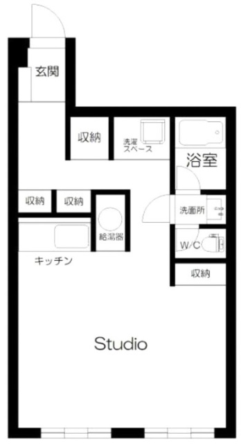 西山興業赤坂ビル702 間取り図