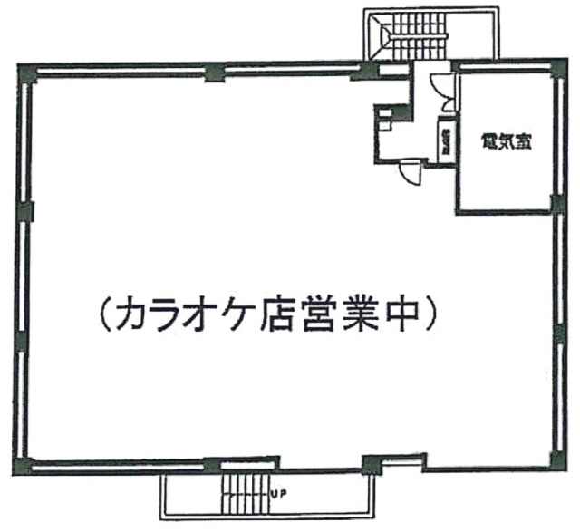 ライオンズマンション高円寺北ビルB1F 間取り図