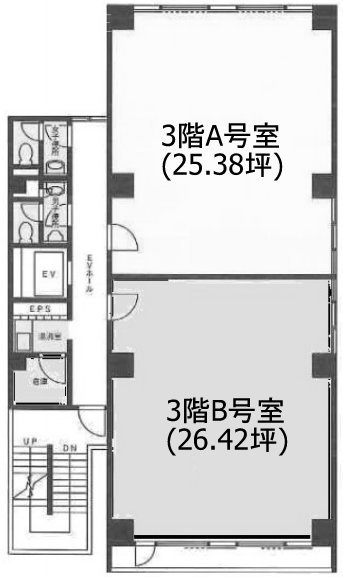 芝松下ビルB 間取り図