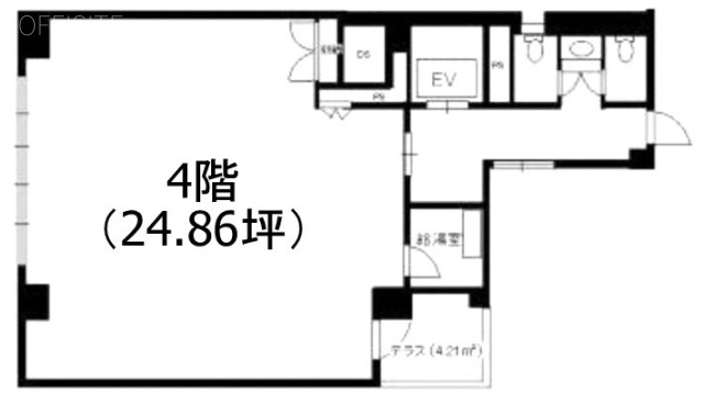 浅草橋KSビル4F 間取り図