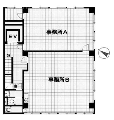 千代田第一ビル4F 間取り図