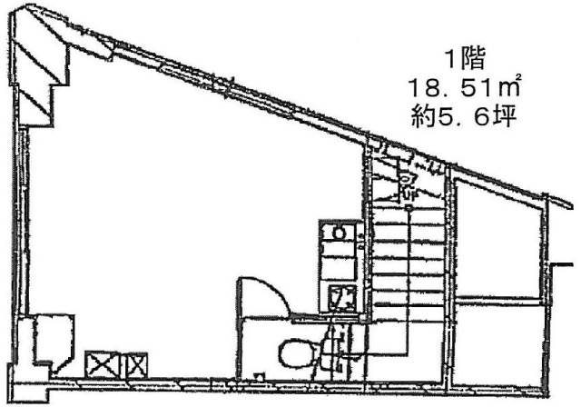 第一古川ビル1F 間取り図