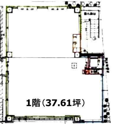 立花第2国際ビル1F 間取り図