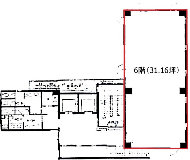 さいとうビル6F 間取り図