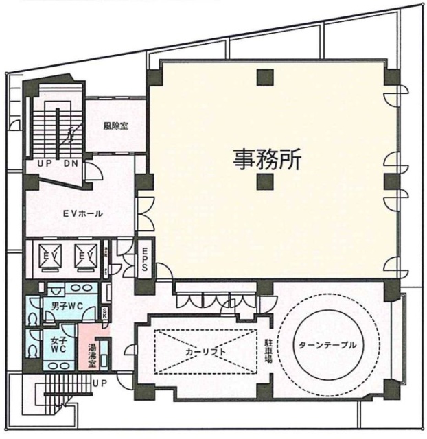 西五反田8丁目ビル1F 間取り図