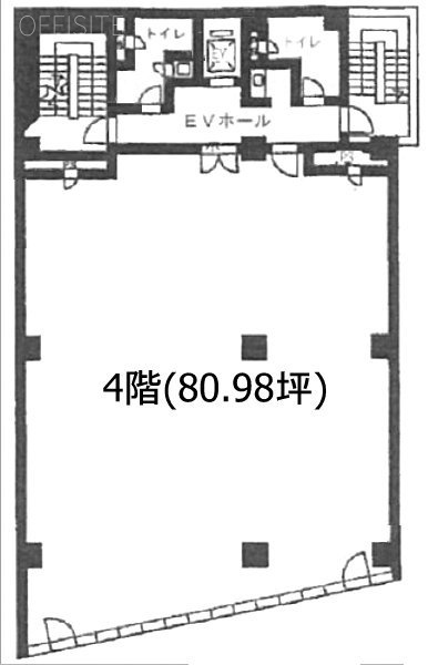 金亀ビル4F 間取り図