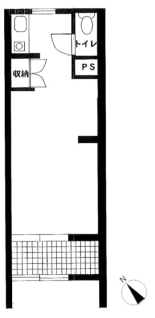 プランドール西早稲田103 間取り図