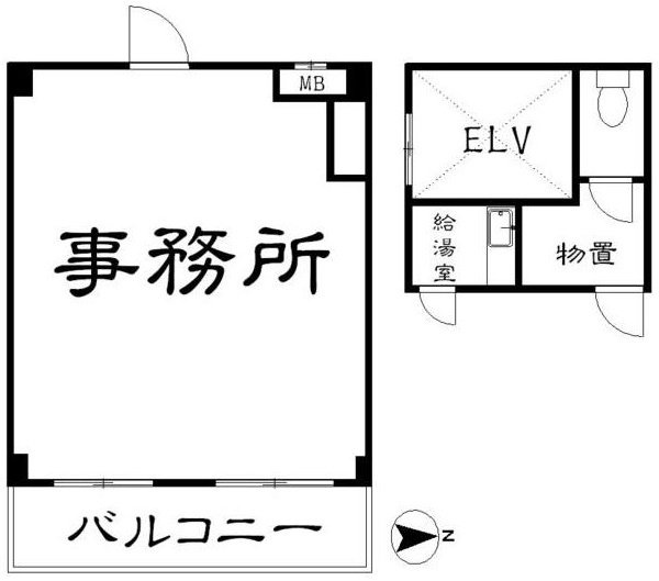 レジデンス須賀菊川202 間取り図