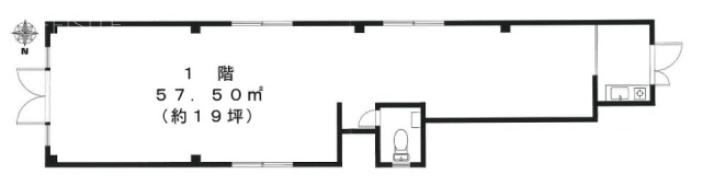 吉野ビル1F 間取り図
