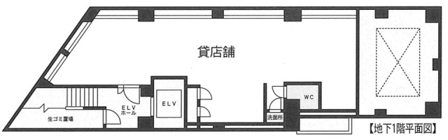 後藤ビルB1F 間取り図