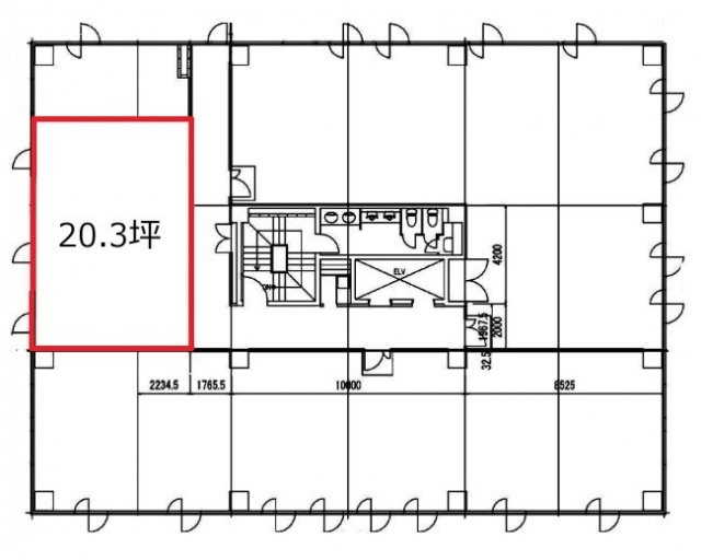 飯田橋iーMARK ANNEX5F 間取り図