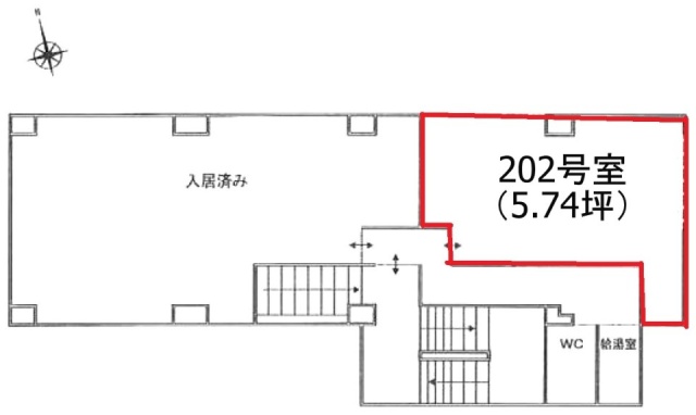 遠藤ビル202 間取り図