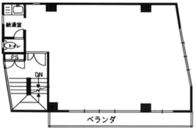 南雲ビル2F 間取り図