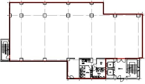 WESTALL四谷ビル2F 間取り図