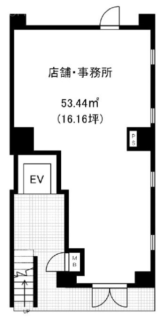 横浜ノアス1F 間取り図