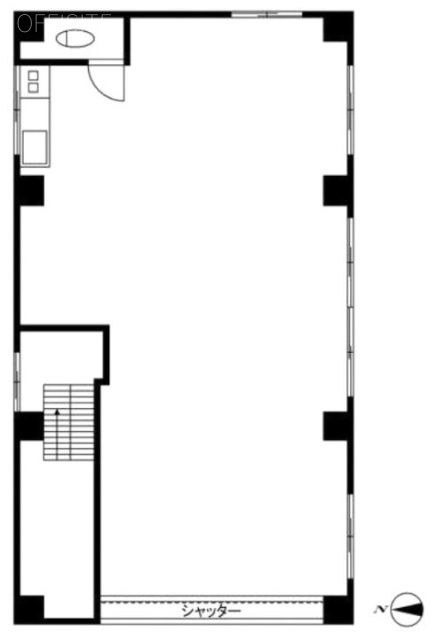 小宮ビル1F 間取り図