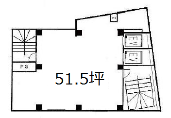 塚田ビル5F 間取り図