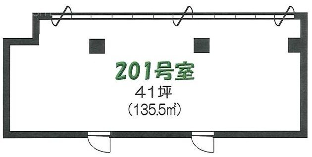 第1貝塚ビル201 間取り図