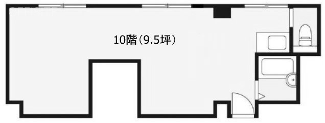 赤坂レジデンシャルホテル10F 間取り図