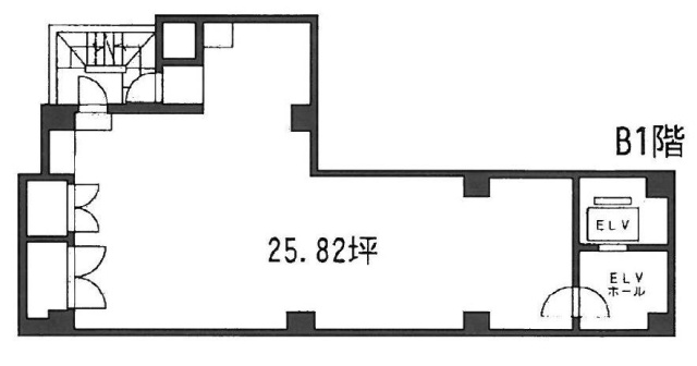 アソルティ末広町B1F 間取り図