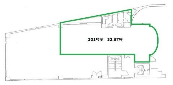 サンビル301 間取り図