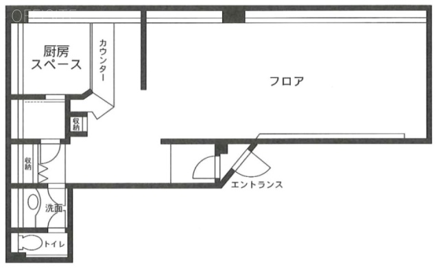 徳栄ビルA 間取り図