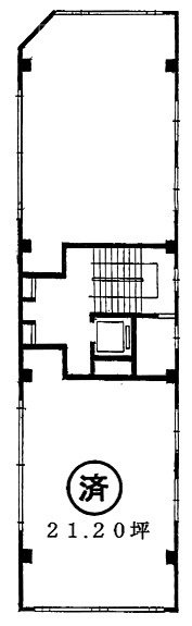奈良部ビル2F 間取り図