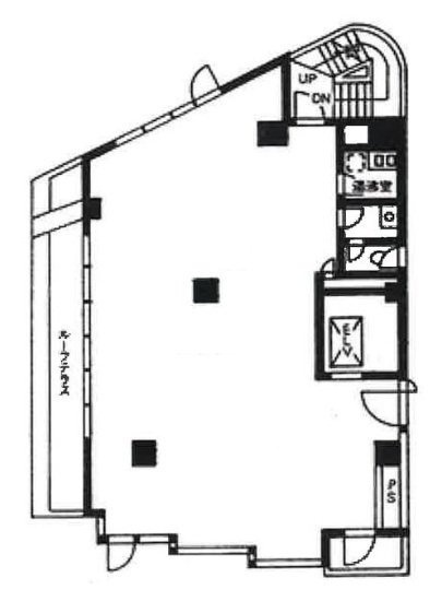 WOODY21ビル5F 間取り図