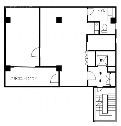 ALT(アルト)ビル8F 間取り図