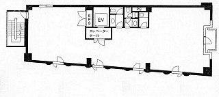 新宿日章ビル7F 間取り図